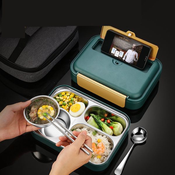 Office Worker Student, Insulated Lunch Box