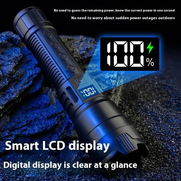 Flashlight Charging Portable Long Endurance Strong Light Super Bright - Image 3