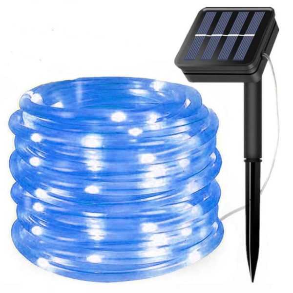 LED Solar Tube Lighting Chain Courtyard Decoration - Image 9