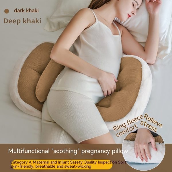 Waist Side Pillow Belly Support During Pregnancy Sleeping U-shaped Cushion - Image 7