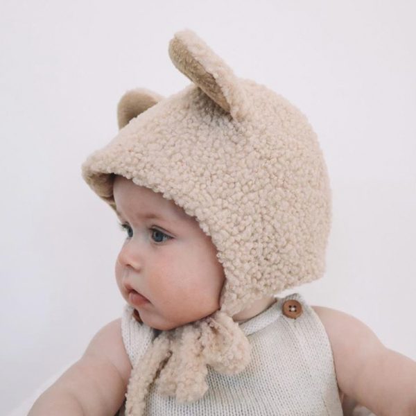 Baby's Autumn And Winter Warm Fleece Hat - Image 3