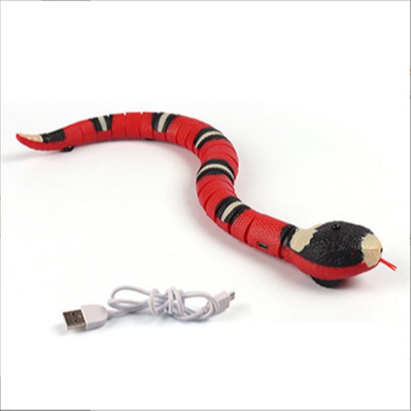 Interactive Electric Induction Snake Funny Cat Toy - Image 5