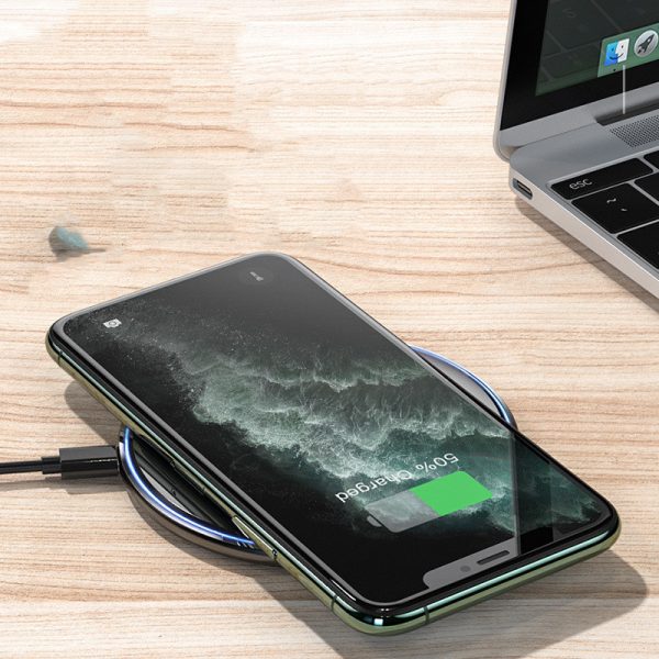 Wireless Charger Desktop Disc Ultra-thin Fast Charge Mobile Phone Wireless Charger - Image 5