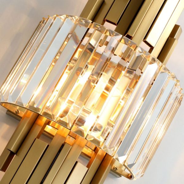 New Post-modern Light Luxury Crystal Wall Lamp - Image 2