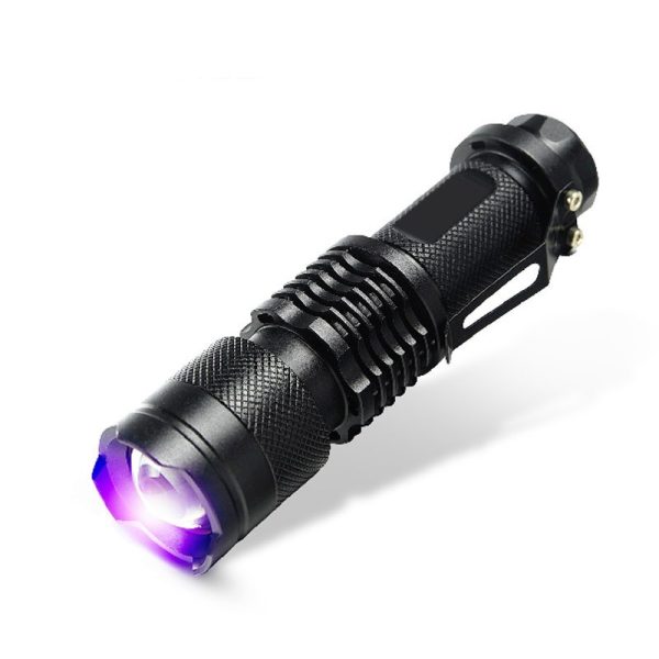 Purple Zoom Strong Light Flashlight - Image 2