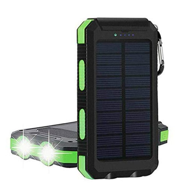 Solar Power Bank Outdoor Portable Compass Mobile - Image 2