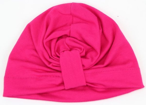 Baby Knotted Pullover Hat Bow Single Layer Thin - Image 6