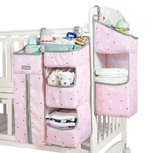 Multifunctional Diaper Bag Diaper Hanging Bag Hanging Basket Rack - Image 5