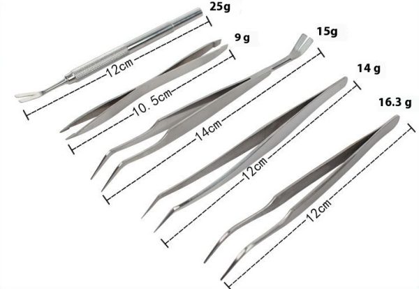 Stainless Steel Pet Insect Repellent Tool Tweezers - Image 5