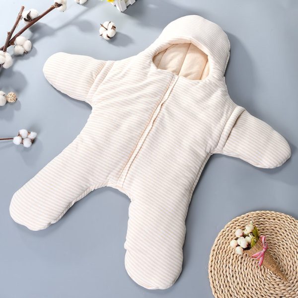 Newborn Baby Holding Quilt Sleeping Bag - Image 5