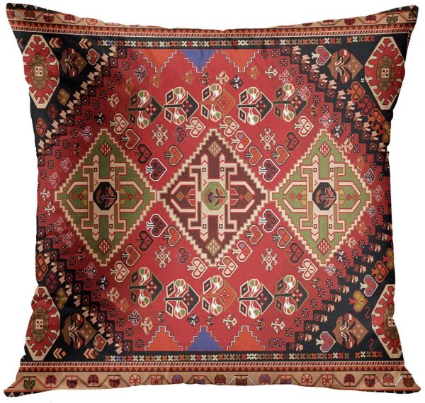 Persian Ethnic Linen Bohemian Pillowcase - Image 4