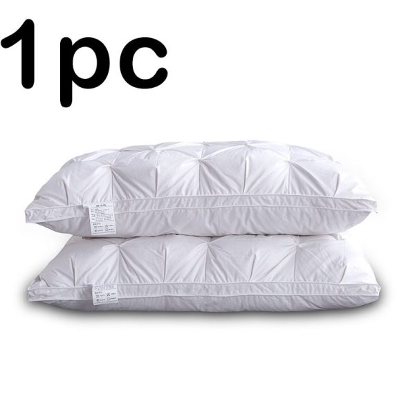 Five-star Hotel Down Pillow 95 White Goose Down Pillow - Image 2