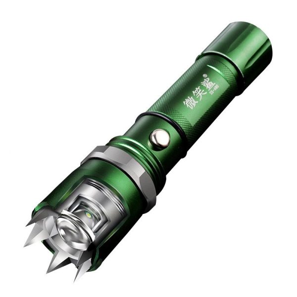 Aluminum Alloy Rechargeable Focusing LED Flashlight - Image 2