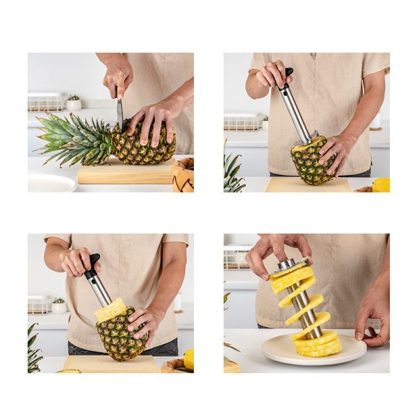 Rotary Stainless Steel 304 Pineapple Knife Peeler - Image 3