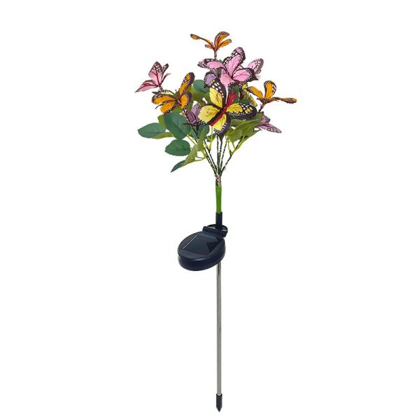 Solar Light Color LED Pansy Tree - Image 5