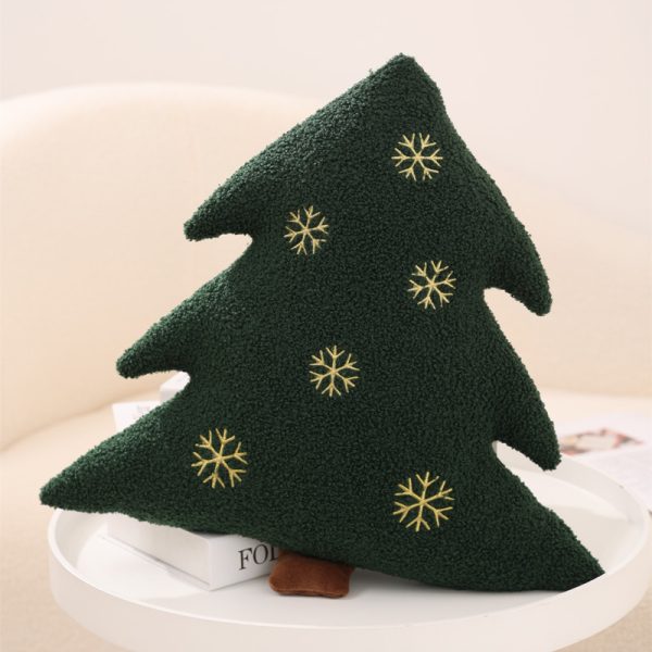 Christmas Gingerbread Man Pillow Christmas Tree Cushion - Image 7