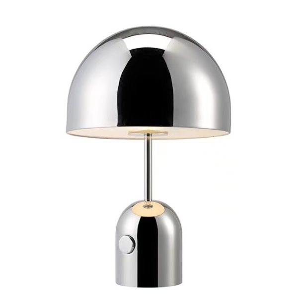 Mushroom Living Room Bedroom Bedside Rose Gold Exhibition Hall Lamp - Image 5