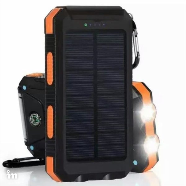 Solar Power Bank Outdoor Portable Compass Mobile - Image 4