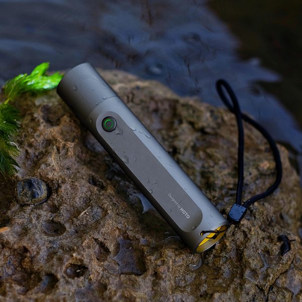 Aluminum Alloy Bright Outdoor Multi-function Flashlight