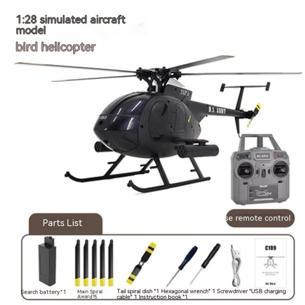 Remote Control Helicopter C189 Double Brushless Four Channels - Image 8