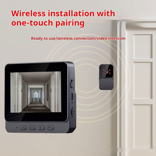 Smart Punch-free Household Wireless Camera Visual Door - Image 3