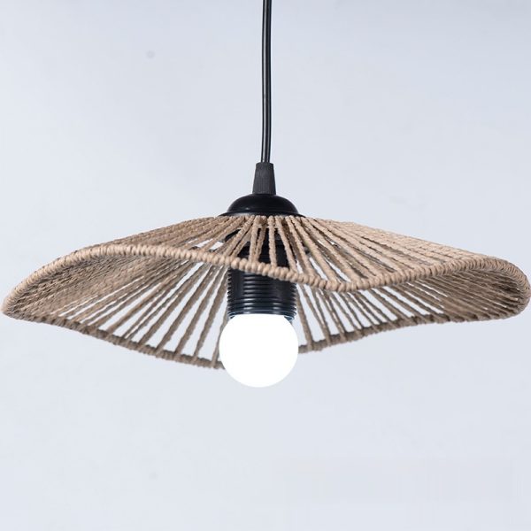 Paper String Rattan-like Lighting Lampshade