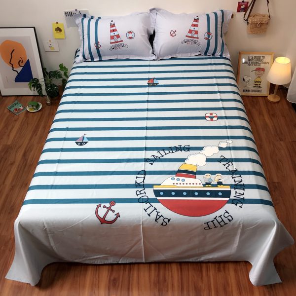 Cotton Cartoon Single Piece Can Be Equipped With Duvet Cover Sheet - Image 7