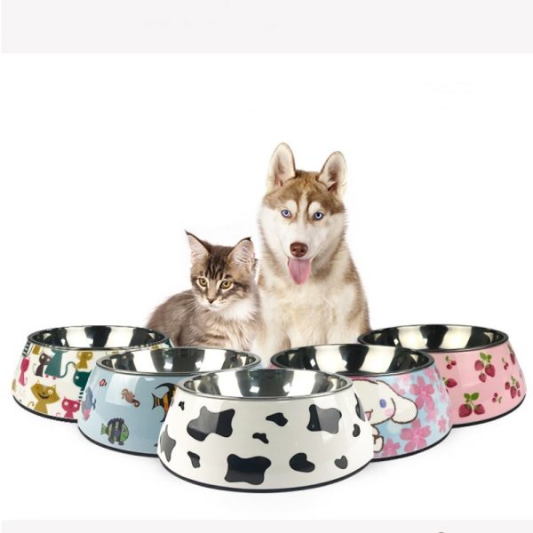 Dog Bowl Cat Food Bowl Stainless Steel Pet Supplies - Image 2