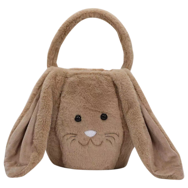 Long Eared Rabbit Easter Bag Basket Plush Gift - Image 6