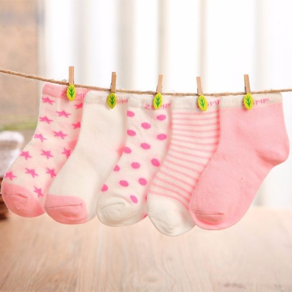 Breathable And Sweat-absorbent Cotton Socks Baby Socks