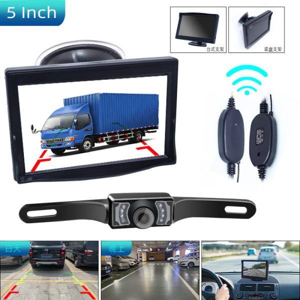 5-inch Suction Cup Display HD Wireless - Image 2