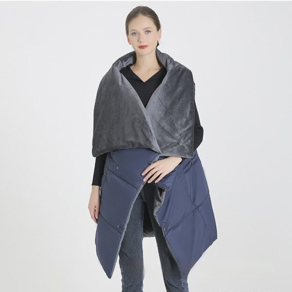 Heating Blanket Multi-functional Heating Shawl With Cover - Image 4