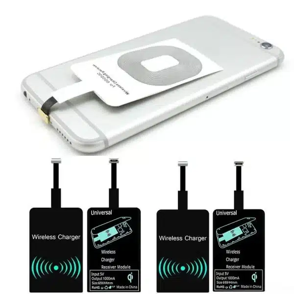 2020 Sale Qi Wireless Charger Receiver Module Adapter for Apple iPhone 6 6S 7 Plus 5 S 5S SE Charging Receptor Pad Coil