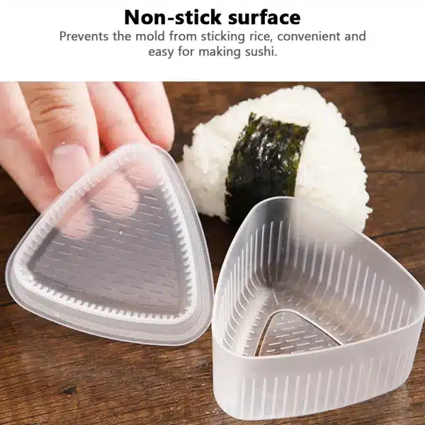 5x Sushi Mold Nori Onigiri Rice Ball Food Press Maker 7 Shapes Japanese DIY Kit Roll kitchen gadget Sets Bento Accessories Tools - Image 4