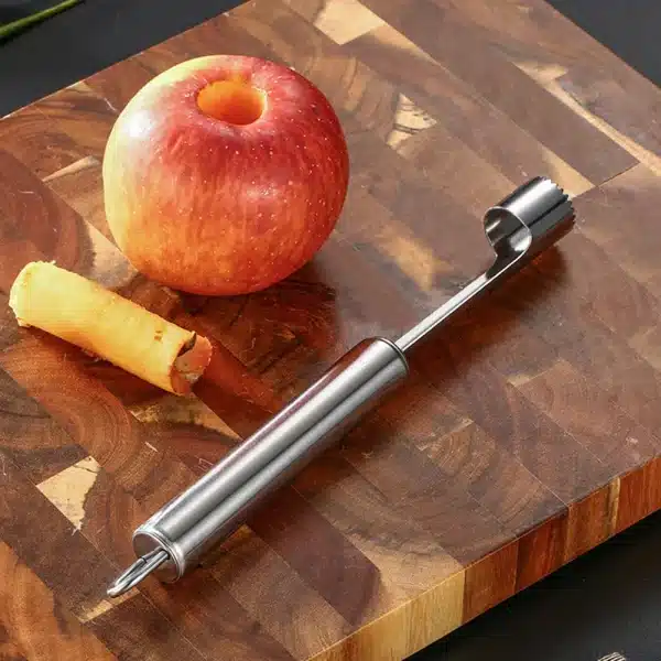 Stainless Steel Apple Corer Fruit Seed Core Remover Pear Apple Corer Seeder Slicer Knife Kitchen Gadgets Fruit & Vegetable Tools - Image 3