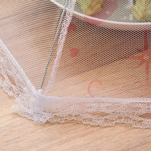 Food Cover Folding Anti-fly Dustproof Mesh Food Protective Cover Dining Table Tent kitchen accessories/kitchen gadgets 75x30cm - Image 5