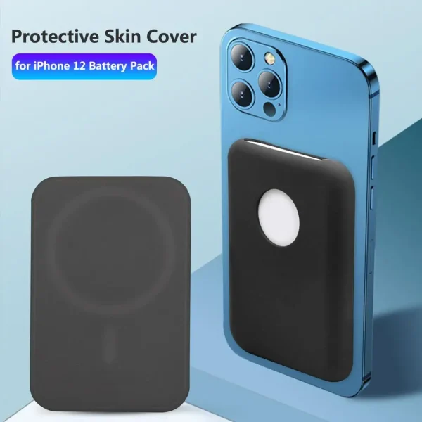 Ultra-Thin Magsafing Silicone Protective Case For IPhone 11 12 Pro Max XSR Wireless Charger Cover For Magsafe Battery Pack Shell