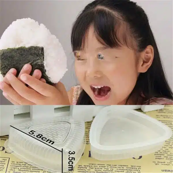 LIMITOOLS 2PCS/1 Set Sushi Mold Onigiri Rice Ball Bento Press Maker Mold DIY Tool Sushi Tools Kitchen Gadgets - Image 6