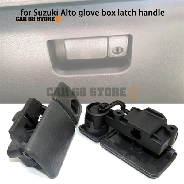 1 Pcs Auto Replacement Interior Parts Accessories Car Glove Box Lock Latch Handle ABS Fit For Suzuki Jimny Vitara Grand Vitara