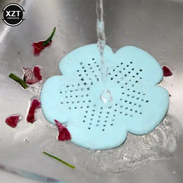 Anti-blocking Silicone Sink Drain Bathtub Hair Filter Creative Star SewerOutfall Strainer Filter kitchen gadget device sets - Image 5