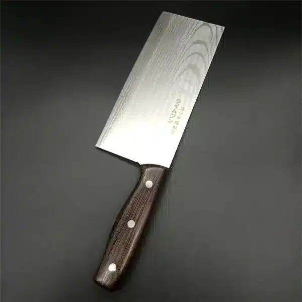 Japanese Stainless Steel Knife Damascus Pattern Chef'S Kitchen Knife Tool With Wooden Handle Mulberry Knife Sharp Slicing Knife - Image 2