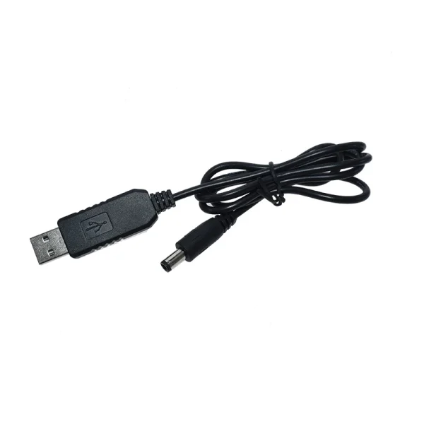 USB power boost line DC 5V to DC 9V / 12V Step UP Module USB Converter Adapter Cable 2.1x5.5mm Plug - Image 2