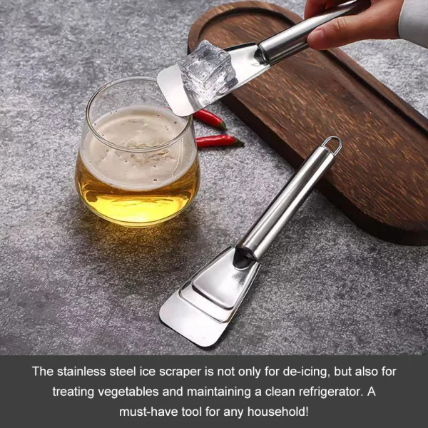 Refrigerator De-icing Spatula Knife Household Kitchen Multifunctional Cleaning Oil Small Tools For Removing Thick Ice Layers