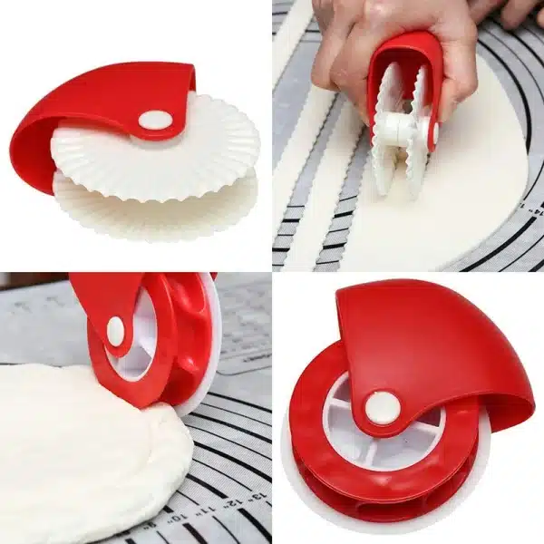 Pastry Dough Lattice Cutter Pie Decorating Gadgets Plastic Roller DIY Baking Tools Embossing Lattice Kitchen Accessories - Image 5