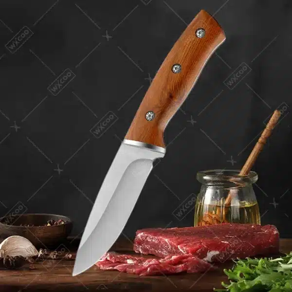 WXCOO Handmade Forged Knives Kitchen Chef Boning Knives Stainless Steel Meat Cleaver Butcher Knife Professional Kitchen Knives - Image 2