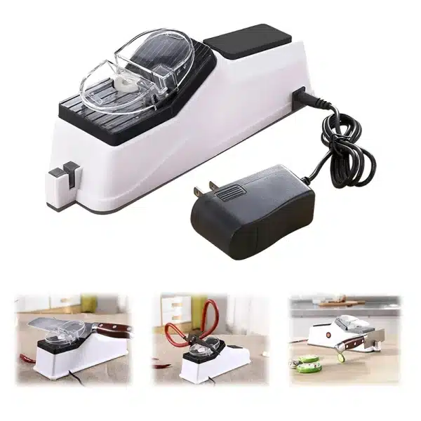 Electric Knife Sharpener Home Knife Sharpener Quick Sharpening And Polishing USB Type Kitchen Supplies - Image 3