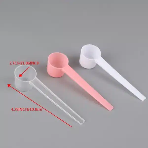 10Pcs 5g Measuring Spoons Coffee Protein Milk Powder Scoop Home Kitchen Gadgets DIY Plastic Measuring Spoon - Image 6