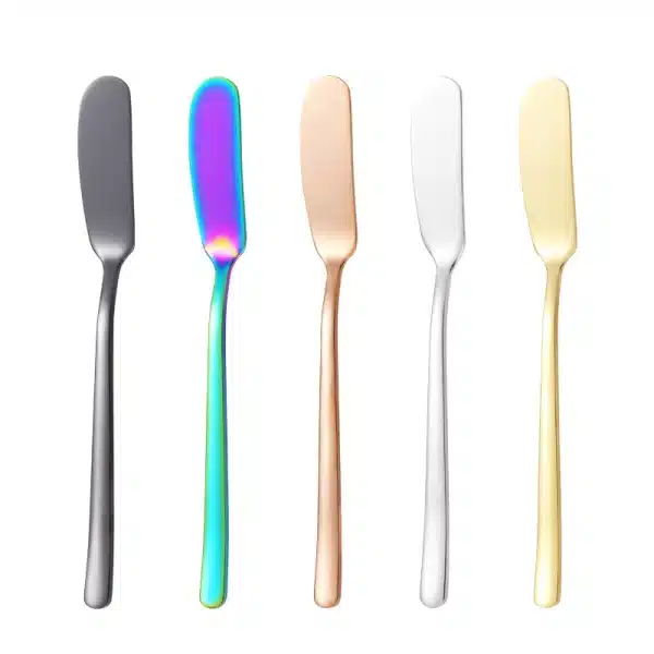 Butter knife Stainless Steel Cheese Tools Cheese Dessert Jam Knifes Toast Wipe Cream Bread Cheese Cutter Kitchen Tools - Image 2