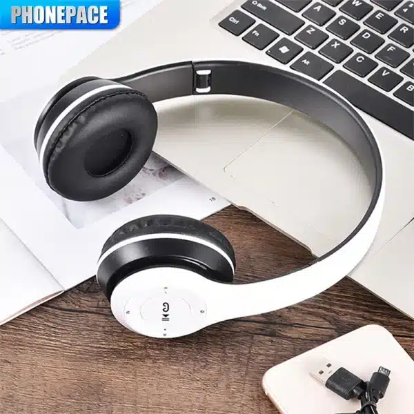 Stereo P47 Headset 5.0 Bluetooth Headset Folding Series Wireless Sports Game Headset for iPhone XiaoMi