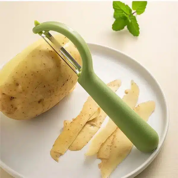 Stainless Steel Peeler Multifunctional Vegetable and Fruit Peeling Knife Reusable Pear Peeler, Carrots Peelers Kitchen Tools - Image 2